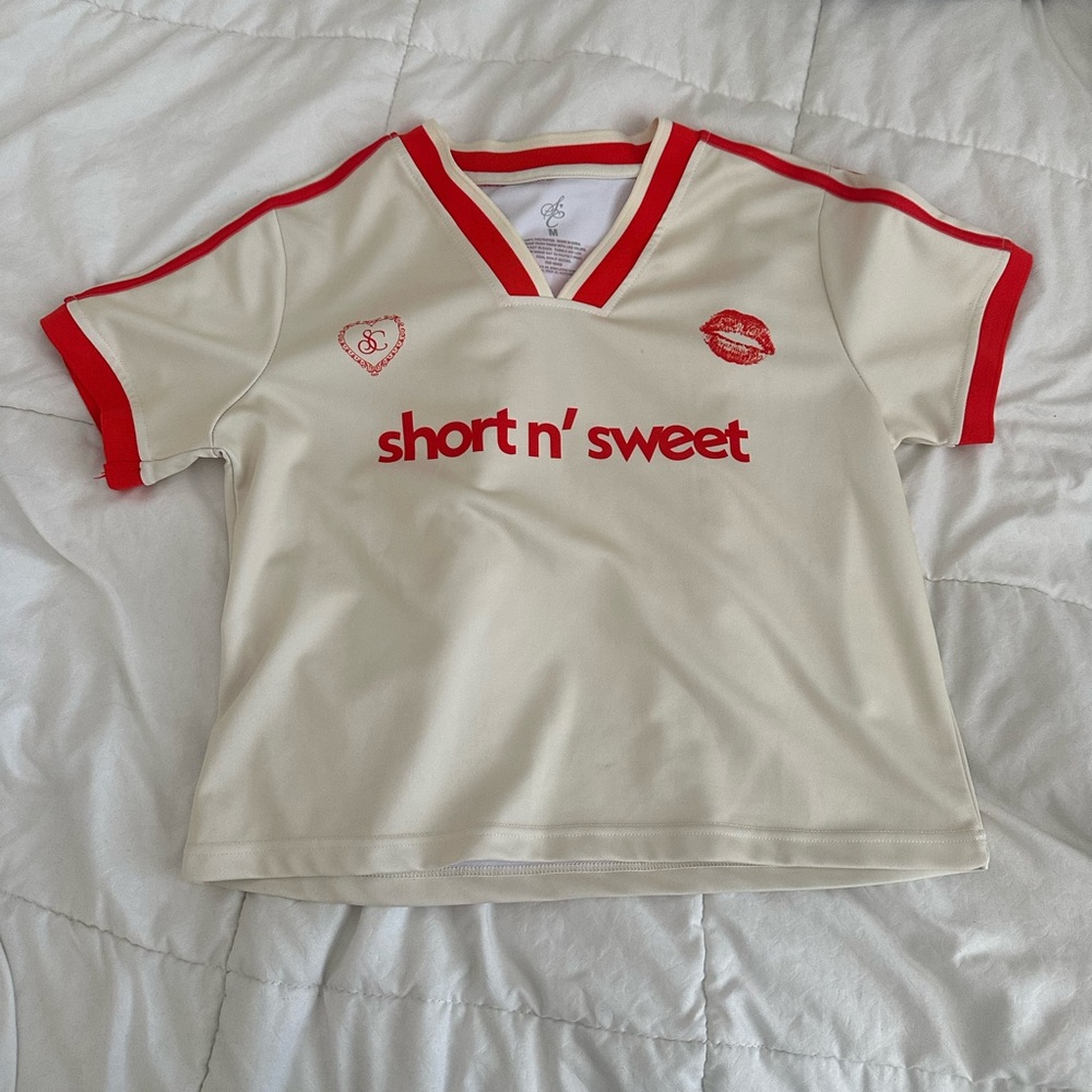 sabrina carpenter short n sweet jersey